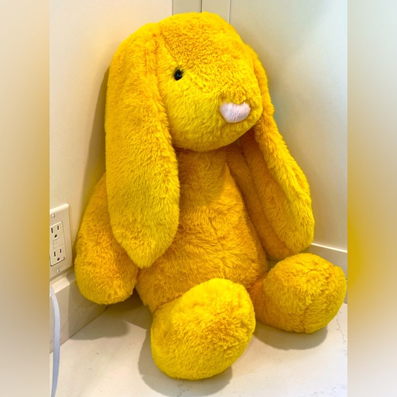 Other - ON HOLD for @destanyvvs Super Lux Soft Lop Eared Bunny NWT Brilliant Yellow